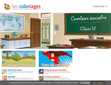 Tablet Screenshot of les-coloriages.com